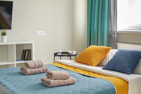 Новая квартира с видом на город