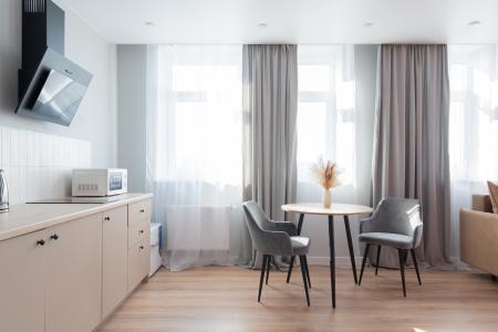 Однокомнатные апартаменты на улице Первооткрывателей