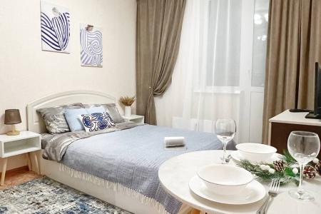 Студия на берегу реки возле аэропорта