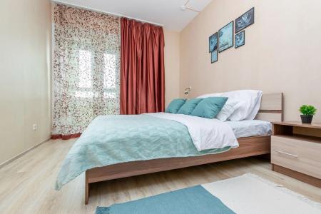 Cosmos Apart ПРОСТОРНАЯ ЕВРОДВУХКОМНАТНАЯ КВАРТИРА В ЦЕНТРЕ ГОРОДА ДЛЯ 5 ГОСТЕЙ