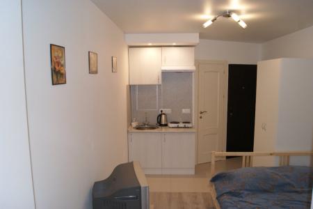 Светлая современная квартира студия