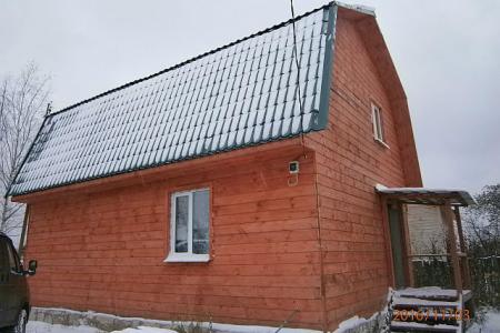 45 мин от м.Дыбенко. Сдаю посуточно на Новый год Коттедж