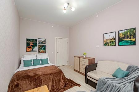 Cosmos Apart ПРОСТОРНАЯ ОДНОКОМНАТНАЯ КВАРТИРА В ЦЕНТРЕ ГОРОДА ДЛЯ 5 ГОСТЕЙ