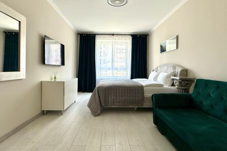 Пионерский: Просторные апартаменты на первой линии с выходом на пляж