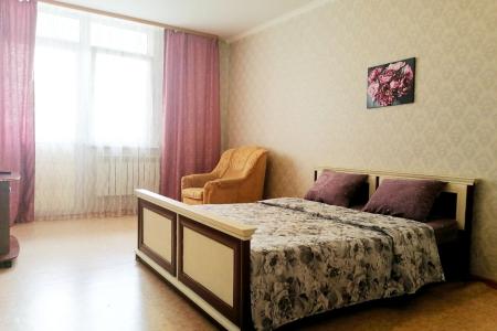 Просторная однокомнатная квартира рядом с аквапарком, ОДКБ