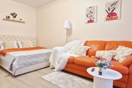 Стильная квартира в ЖК Достояние рядом с Юг-Экспо, ТЦ Красная Площадь и Баскет-Холлом