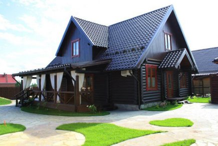 Деревянный коттедж "Славянский"