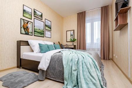 Cosmos Apart ПРОСТОРНАЯ ДВУХКОМНАТНАЯ КВАРТИРА В ЦЕНТРЕ ГОРОДА ДЛЯ 6 ГОСТЕЙ