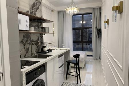 Студия в ЖК Бизнес-класса в центре Жуковского - у ЦАИ, ЦАГИ, МФТИ. Закрытая территория и парковка