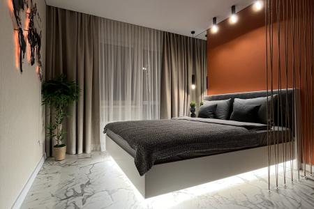 Уютная идеально чистая студия на набережной Енисея