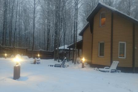 Коттедж на 1 линии залива