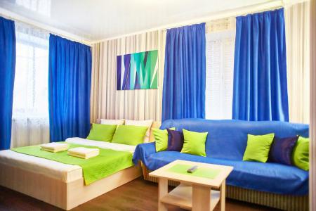 Яркая уютная квартира рядом с Аквапарком