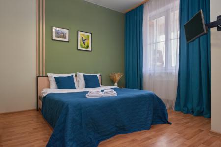 Апартаменты в центре города с панорамными окнами