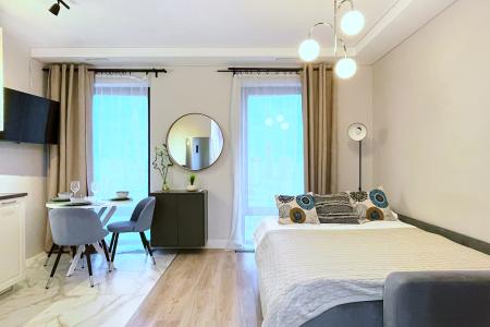 Гостим тут! в апартаменте Breeze в ЖК бизнес-класса D1