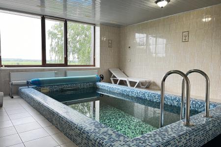 Дом с бассейном , бильярдом   и баней. В 5 минутах от Верхнего бора