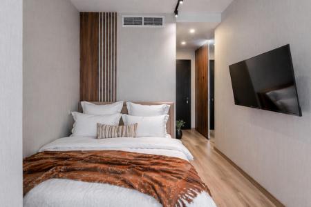 Панорамная студия в Москва-Сити с видом на башни и город