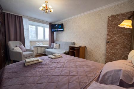 Уютная квартира посуточно рядом с метро Шипиловская / Борисово