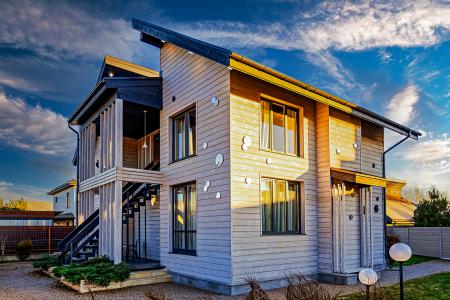 Двухэтажный коттедж рядом с Белоостровом