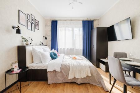 Kомфортабельнaя cтудия в пригородe Зелeногpaдa