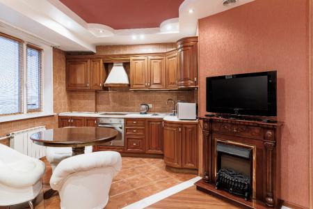 Огни Москвы напротив Москва Сити