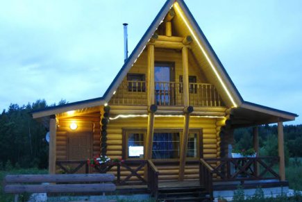 Сдам посуточно 2-этажный коттедж 120 м² (бревно) Дмитровское /Ярославское ш 130км.