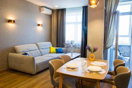 Двухкомнатная квартира рядом с  парком Зелёный островов