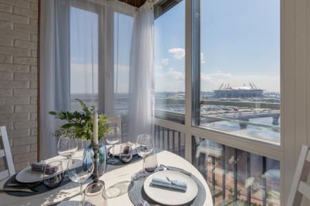 Видовые апартаменты в Приморском районе