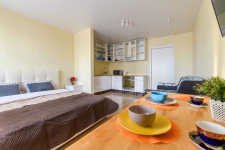 Уютная квартира напротив  метро Ладожская и ж/д вокзала