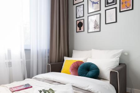 Двухуровневая Студия с дизайнерским ремонтом в историческом районе Москвы в новом Лофт-комплексе!