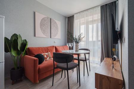 Квартира, формата евродвушки,  с дизайнерским ремонтом!