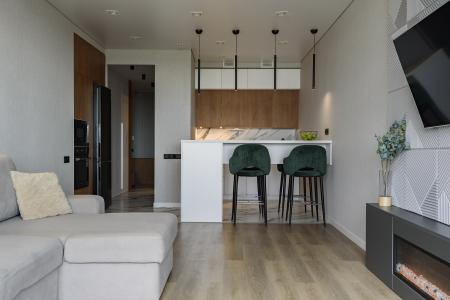 Квартира-студия, 1 кровать