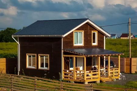 Коттедж на 10 человек в Ропше