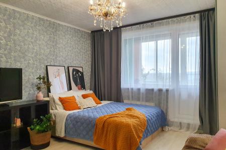 Просторная однушка с балконом