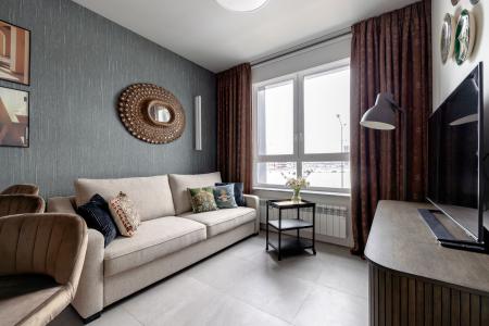 Двухкомнатные люкс аппартаменты около метро.