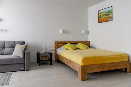 Просторная, светлая студия 43 кв.метра в центре, 10-15 минут до достопримечательностей