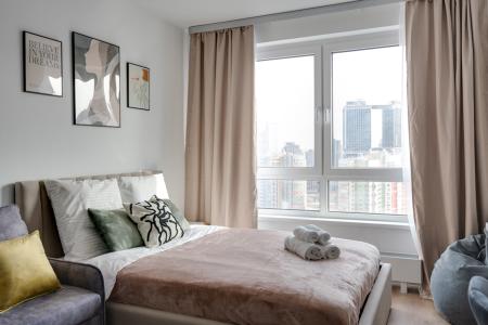 Квартира-студия, 22 м², 2 кровати