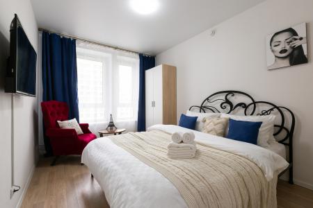 1-к. квартира, 39 м², 2 кровати