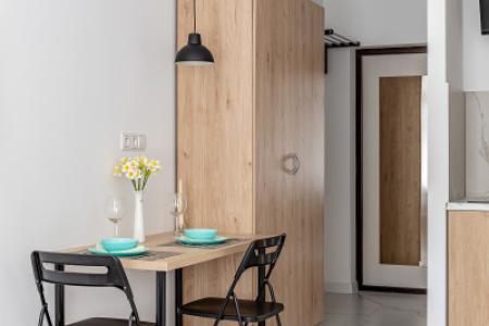 Квартира-студия, 20 м², 1 кровать