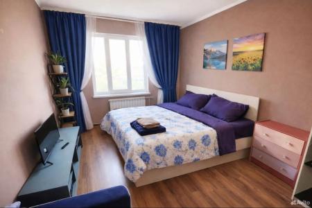 1-комнатная квартира в районе ТЦ Апельсин, бесплатный WI-FI, кабельное ТВ.