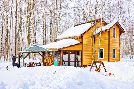Двухэтажный коттедж на первой линии Финского залива