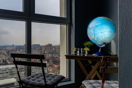 С панорамным видом и Smart TV в самом центре города