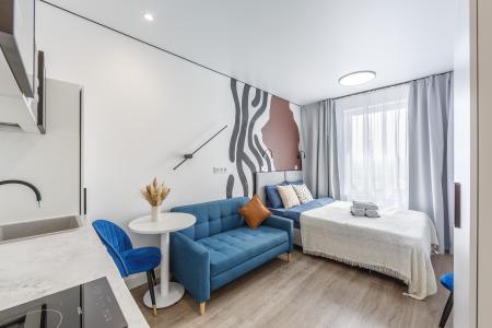 Стильная студия в современном ЖК у метро Тушинская и Спартак