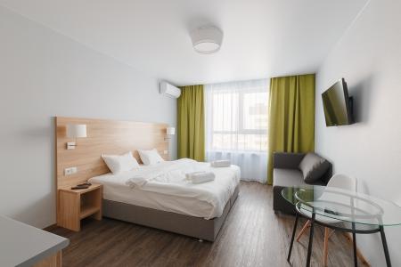 Апарт-отель "Гостиниц.NET" - 1-комнатная около ЖД вокзала.