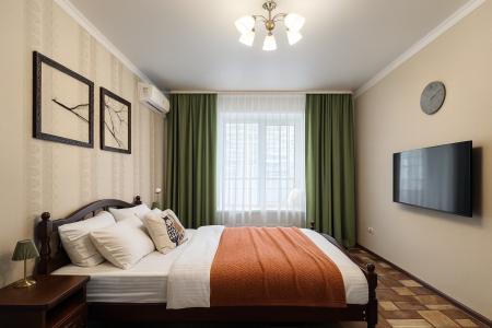 1-к. квартира в Казани, 38 м², 2 кровати