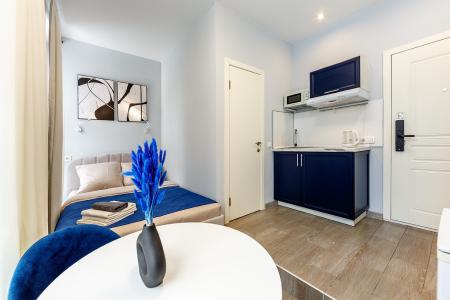 Уютная студия посуточно у метро Водный стадион — светлая, современная, в новом ЖК