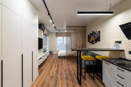 Апартаменты Flat Inn у метро Верхние Лихоборы в ЖК «Тринити-2»