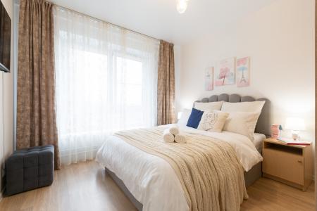 Koмфоpтабельная Евродвушка в прeстижнoм рaйoне.48 м², 3 кровати
