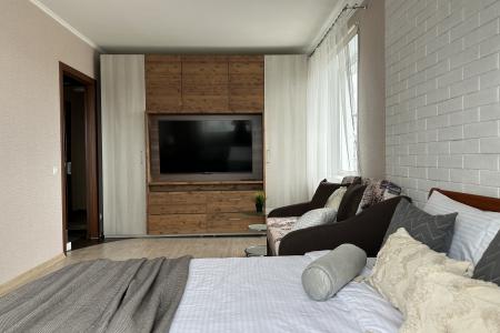 Однокомнатная квартира с видом на вулканы в деловом центре города