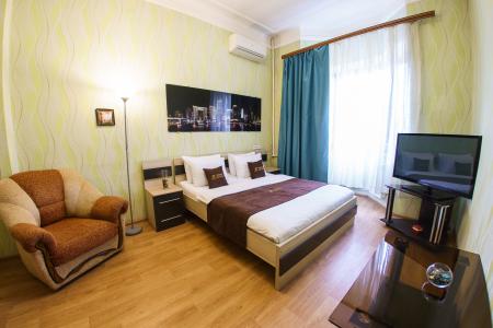 Двухкомнатная квартира класса люкс в самом центре города