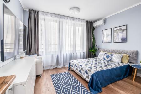 Гостим тут! в апартаменте Blue Sky с видом на Останкинскую башню